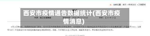 西安市疫情通告数据统计(西安市疫情消息)-第3张图片