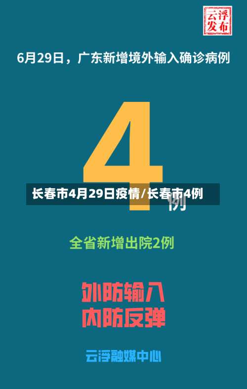长春市4月29日疫情/长春市4例-第1张图片
