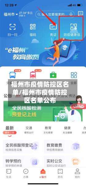 福州市疫情防控区名单/福州市疫情防控区名单公布-第1张图片