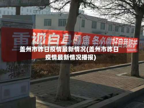 盖州市昨日疫情最新情况(盖州市昨日疫情最新情况播报)-第2张图片