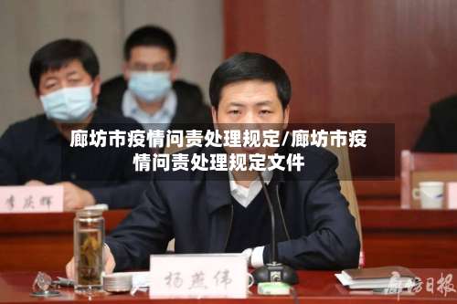 廊坊市疫情问责处理规定/廊坊市疫情问责处理规定文件-第1张图片