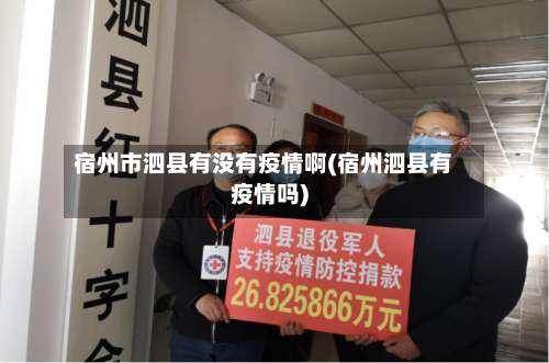 宿州市泗县有没有疫情啊(宿州泗县有疫情吗)-第1张图片
