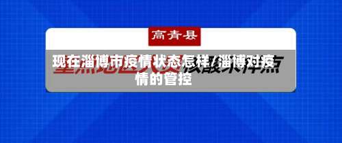 现在淄博市疫情状态怎样/淄博对疫情的管控-第1张图片