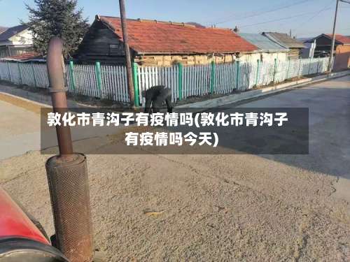 敦化市青沟子有疫情吗(敦化市青沟子有疫情吗今天)-第3张图片