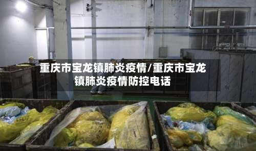 重庆市宝龙镇肺炎疫情/重庆市宝龙镇肺炎疫情防控电话-第1张图片