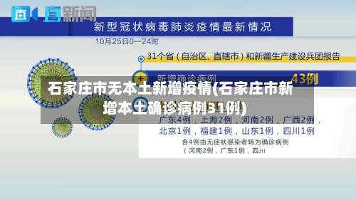 石家庄市无本土新增疫情(石家庄市新增本土确诊病例31例)-第1张图片