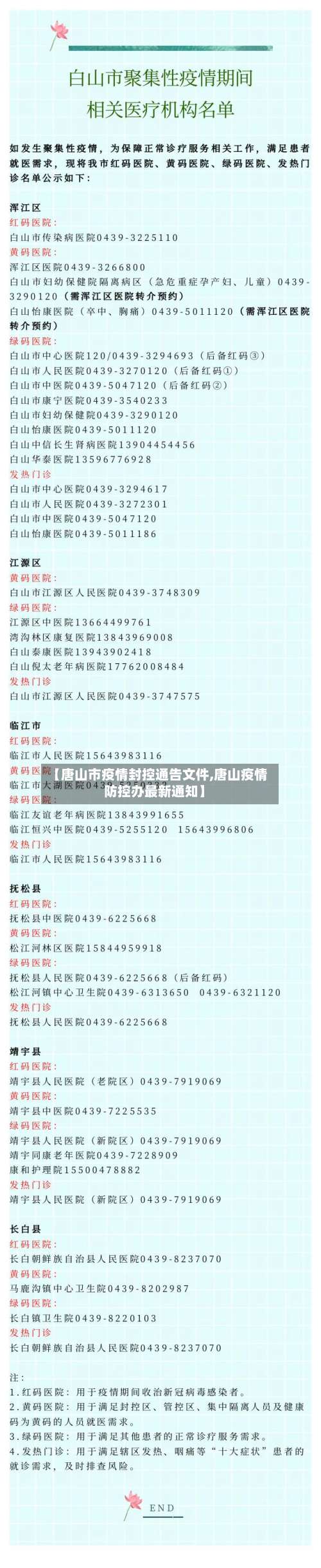 【唐山市疫情封控通告文件,唐山疫情防控办最新通知】-第3张图片