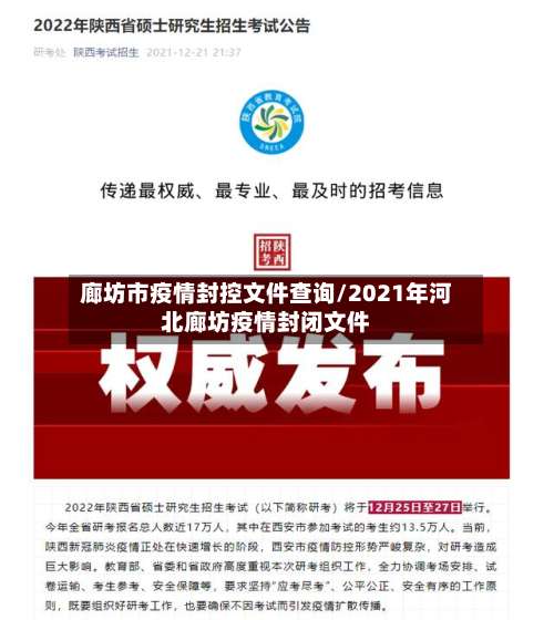 廊坊市疫情封控文件查询/2021年河北廊坊疫情封闭文件-第1张图片