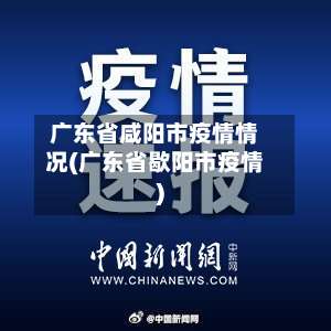 广东省咸阳市疫情情况(广东省歇阳市疫情)-第1张图片