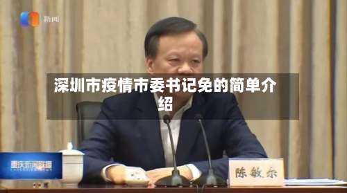深圳市疫情市委书记免的简单介绍-第1张图片