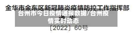 台州市今日疫情通报数据/台州疫情实时动态-第2张图片