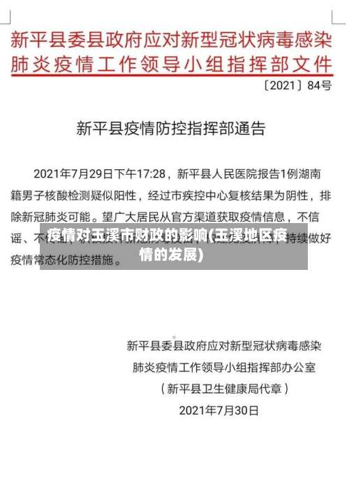 疫情对玉溪市财政的影响(玉溪地区疫情的发展)-第1张图片