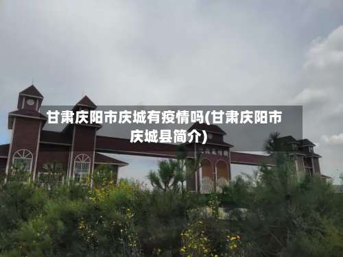 甘肃庆阳市庆城有疫情吗(甘肃庆阳市庆城县简介)-第3张图片